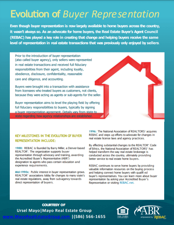 REAL ESTATE GENERAL INFORMATION Mayo Real Estate Group, LLC.